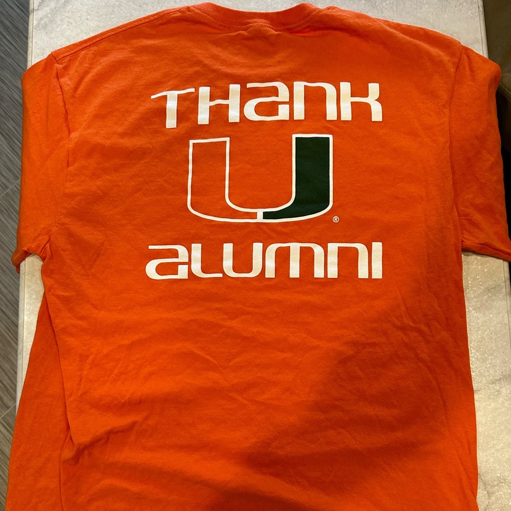 University of Miami (FL) Alumni T-Shirt “THE U”